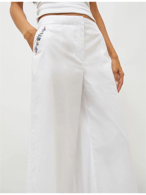 pants woman white MARELLA | ORANO307/001